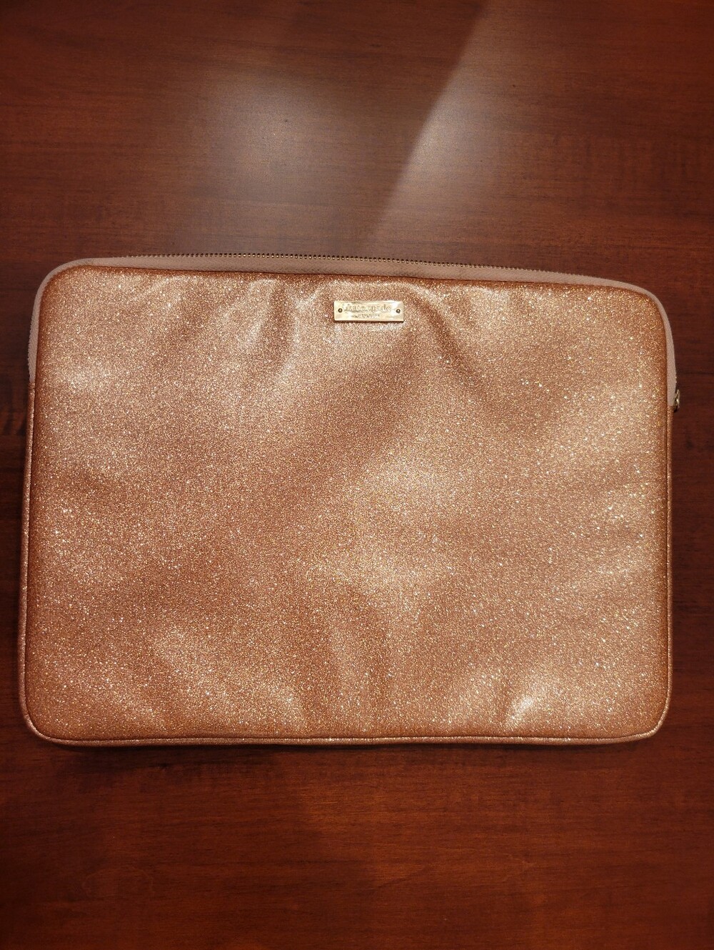 Kate Spade New York Rosetone Glitter Sleeve for 13" Laptop